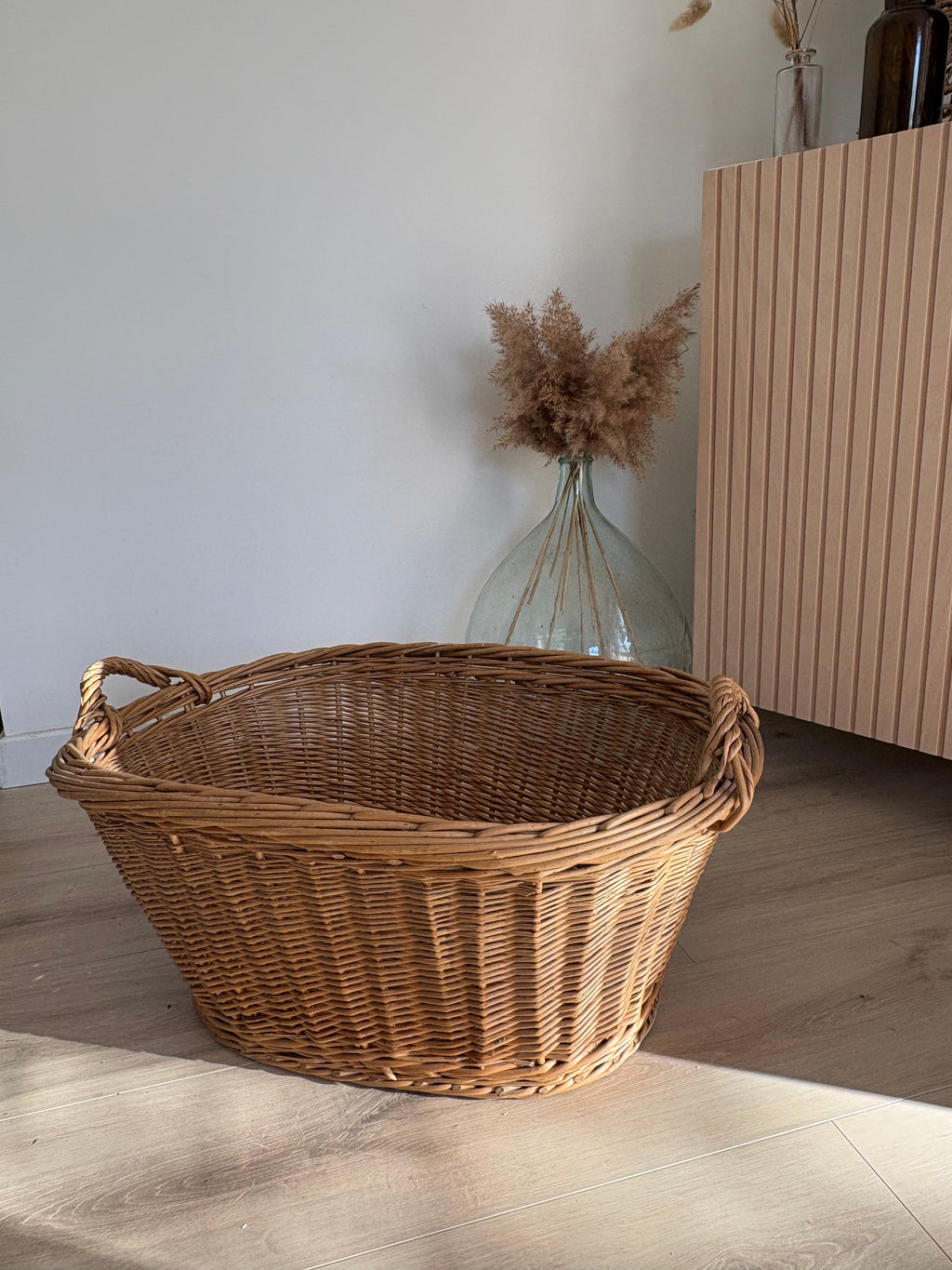 Joli panier en osier