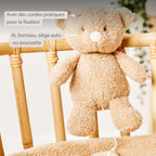Peluche musicale ours bouclette