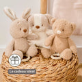 Peluche musicale lapin bouclette