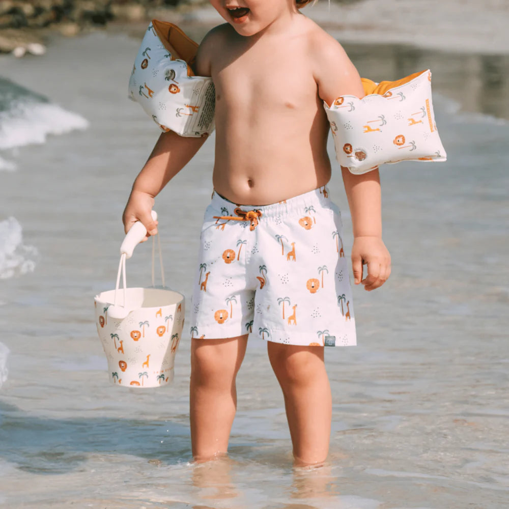 Kit de plage seau et pelle Jungle