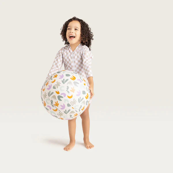 Ballon de plage gonflable multicolore fruits