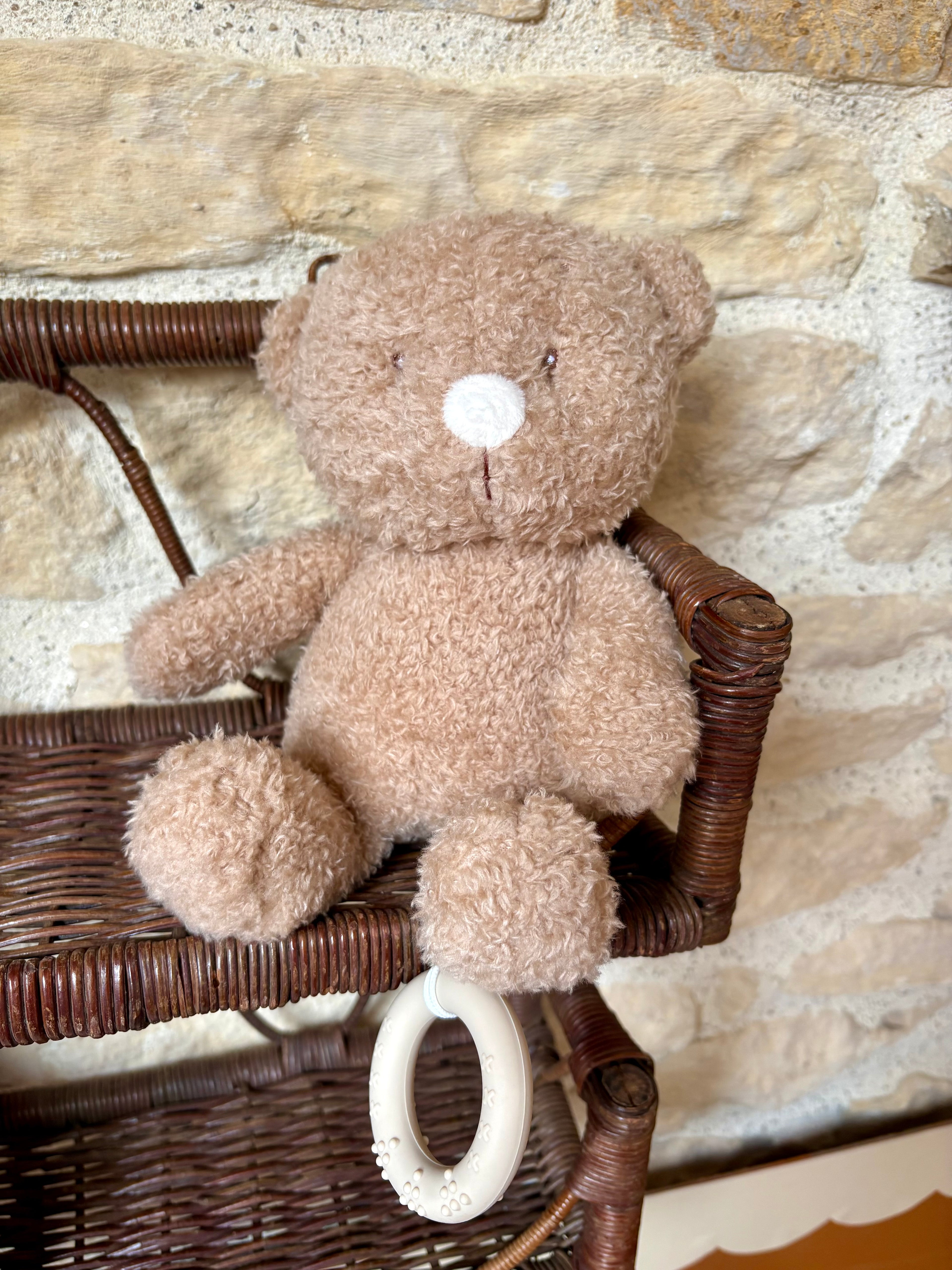 Peluche musicale ours bouclette