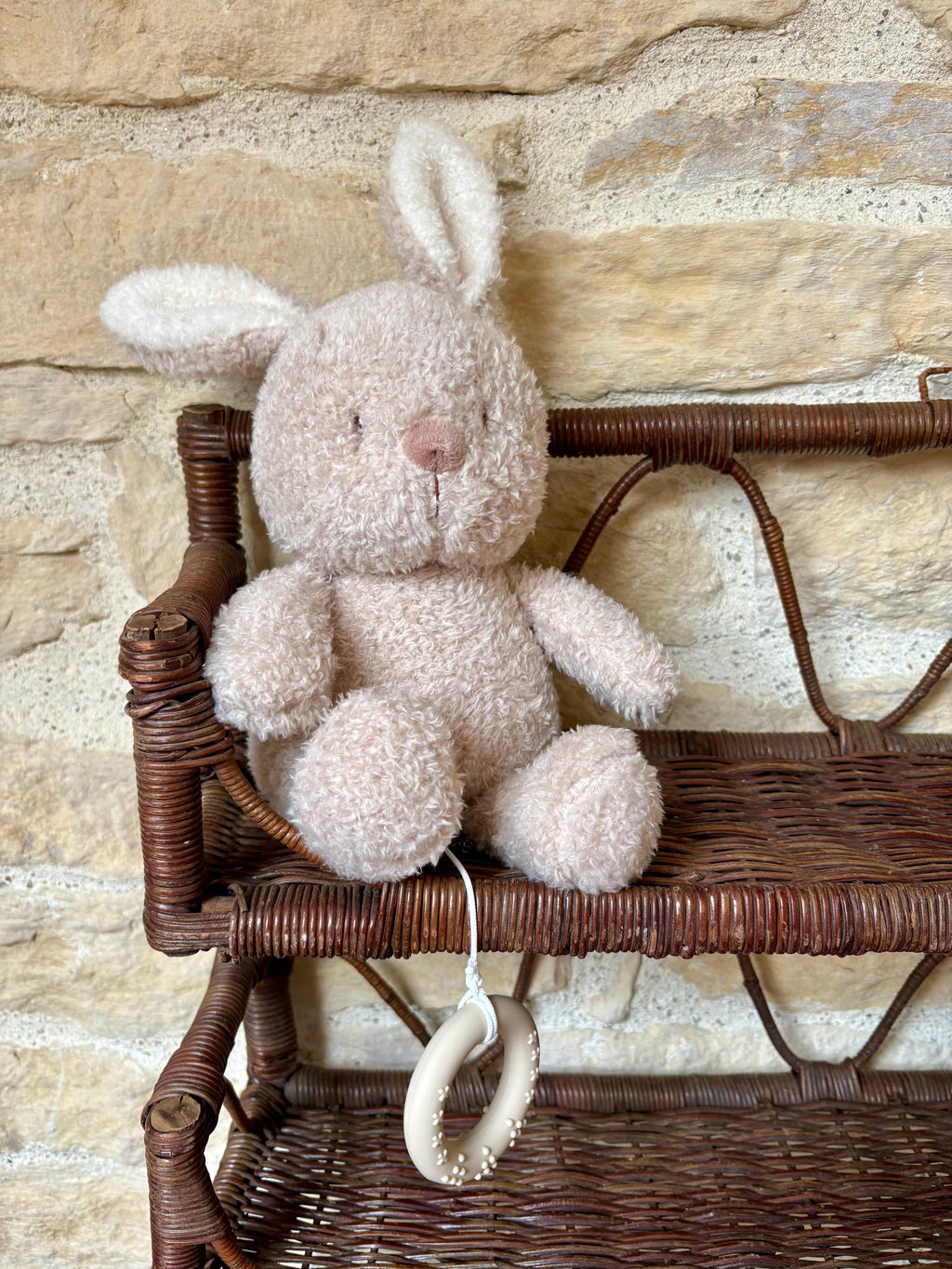 Peluche musicale lapin bouclette