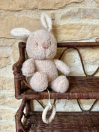 Peluche musicale lapin bouclette