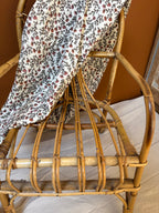 Chaise enfant en rotin vintage