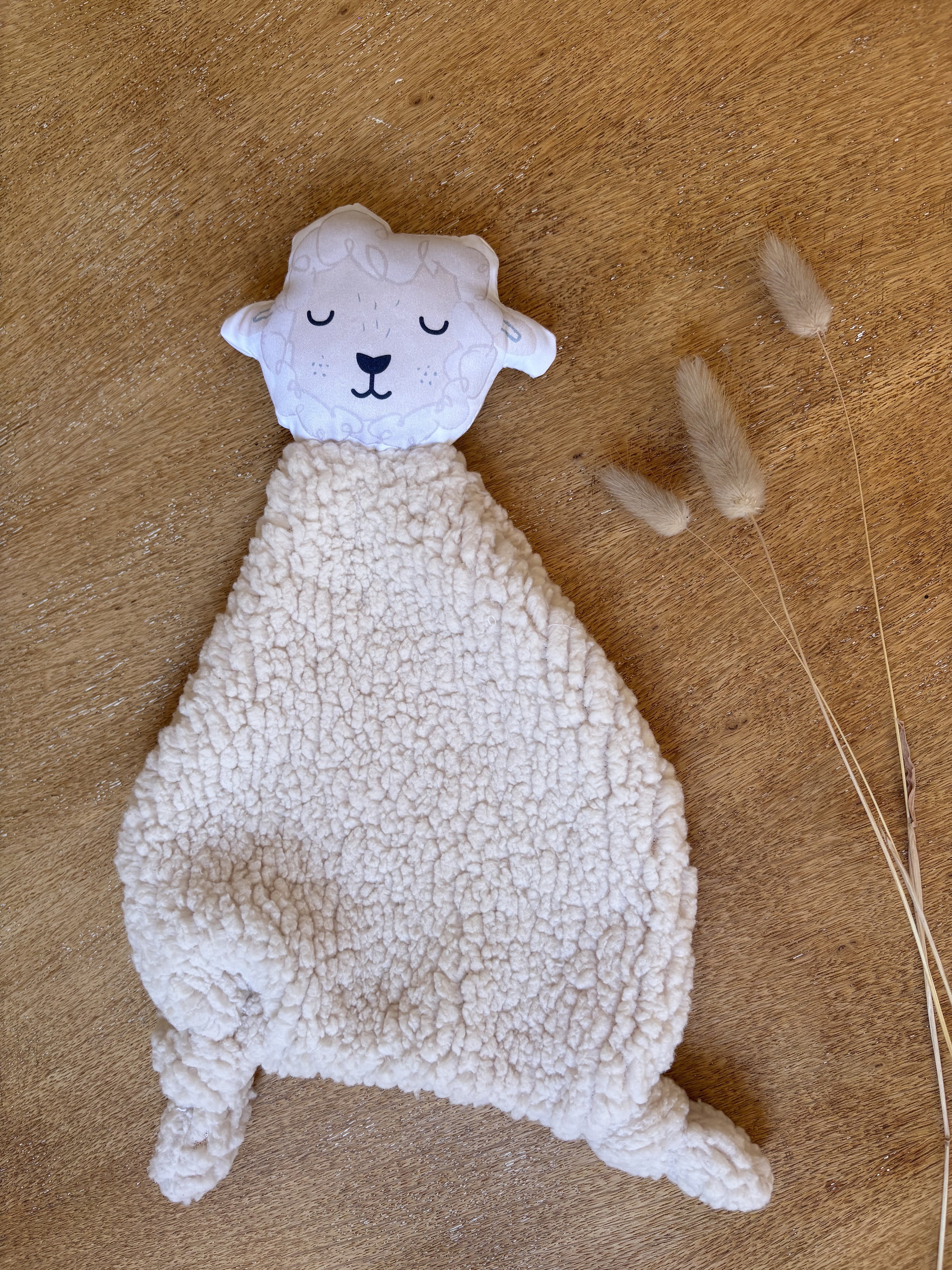 Doudou Mouton teddy ultra doux