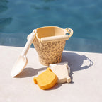 Kit de plage seau et pelle Léopard